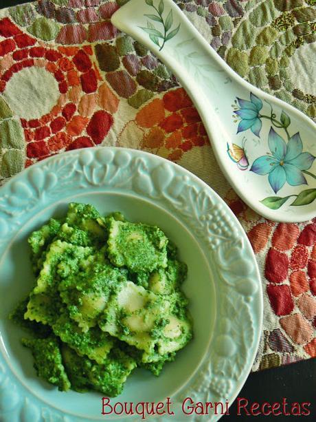 Pesto de espinacas