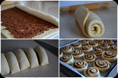 ROLLITOS DE CANELA GLASEADOS