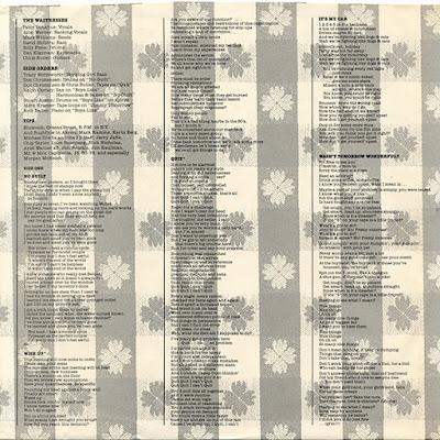 The Waitresses - Wasn't tomorrow wonderful? Lp 1982