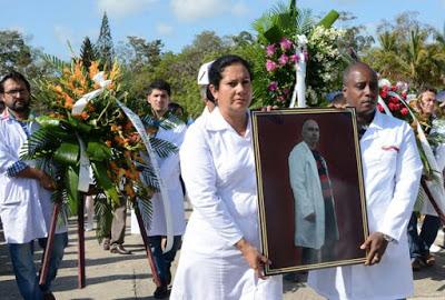 Honras fúnebres en Santa Clara a médico fallecido en terremoto de Ecuador [+ fotos]