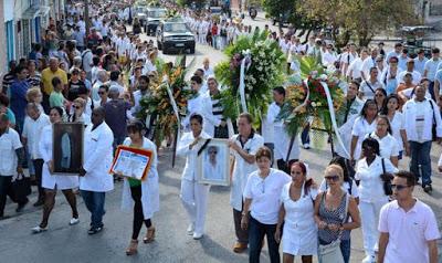 Honras fúnebres en Santa Clara a médico fallecido en terremoto de Ecuador [+ fotos]