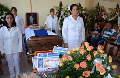 Honras fúnebres en Santa Clara a médico fallecido en terremoto de Ecuador [+ fotos]