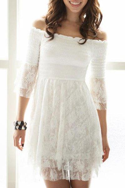 Un wish list de Sammy Dress en blanco