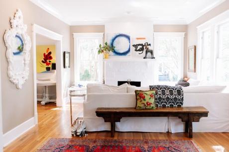 espejo barroco blanco