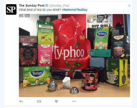 #NationalTeaDay tea sundaypost