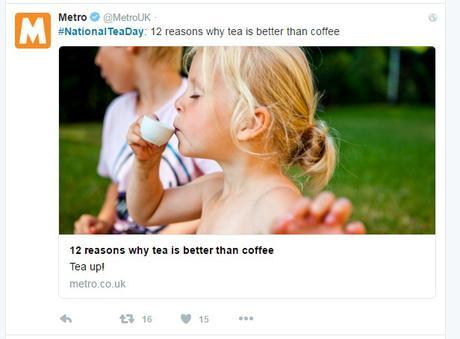 #NationalTeaDay tea metro