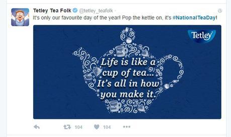 #NationalTeaDay tea tetley
