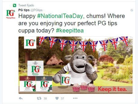 #NationalTeaDay tea pgtips
