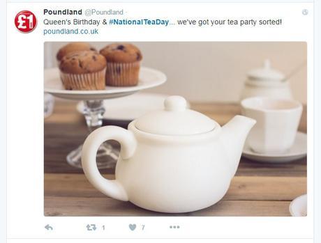 #NationalTeaDay tea poundland