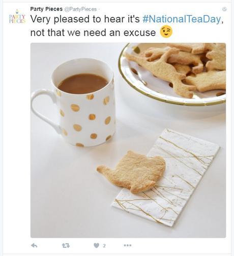 #NationalTeaDay tea party pieces