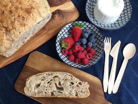 recetas pan recetas delikatissen receta fácil pan pan sin amasado pan pyrex pan integral con semillas pan en cazuela pan casero hacer pan en casa 