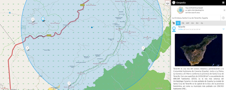 Geopedia: Mapas + Wikipedia