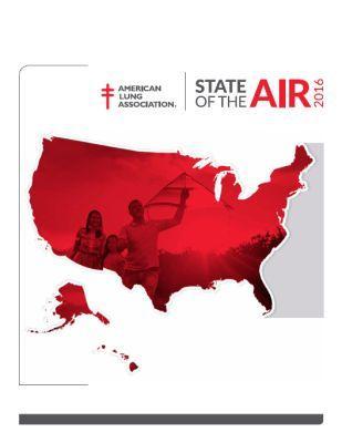 EEUU: Calidad del Aire 2016 (American Lung Association)