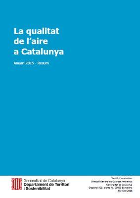 Balance de la calidad del aire en Cataluña 2015