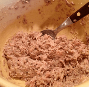 Paté de Atún Cómo elaborarlo en casa mezcla paté de atún