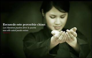 EL VIEJO PROVERBIO CHINO