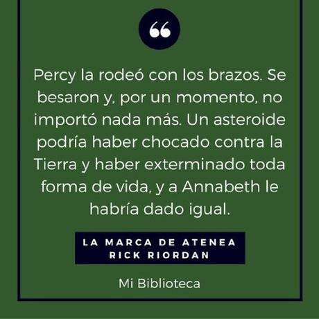 Reseña: La Marca de Atenea - Rick Riordan