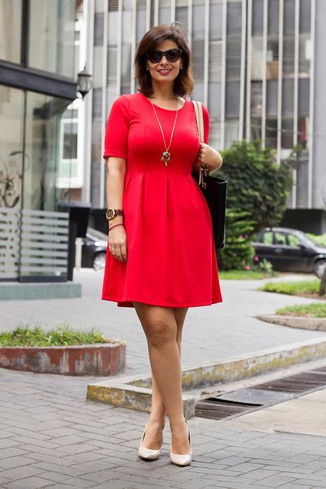 Mis Looks - El vestido Rojo