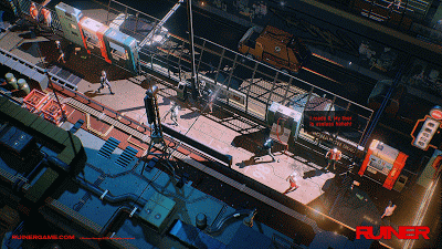 Ruiner, un shooter de perspectiva aérea cyberpunk que apunta maneras