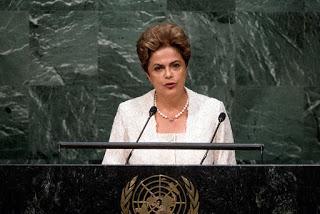 Denuncia Dilma Rousseff en ONU grave momento que vive Brasil