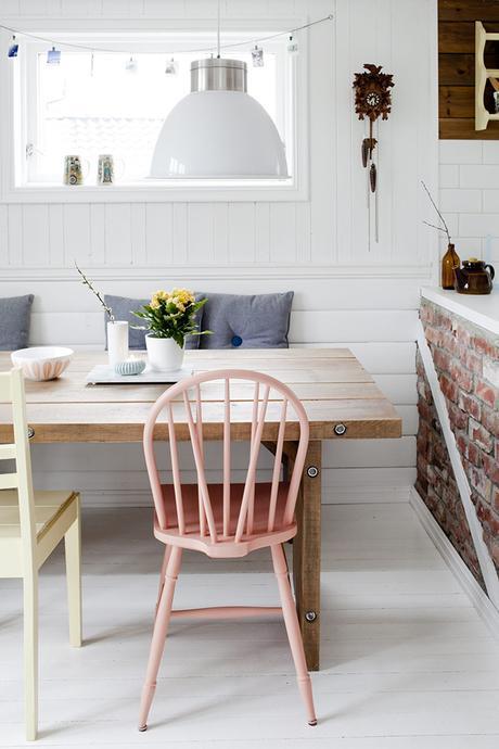 Una casa con colores pastel, algo nuevo, algo viejo y algo prestado... BIENVENIDOS!