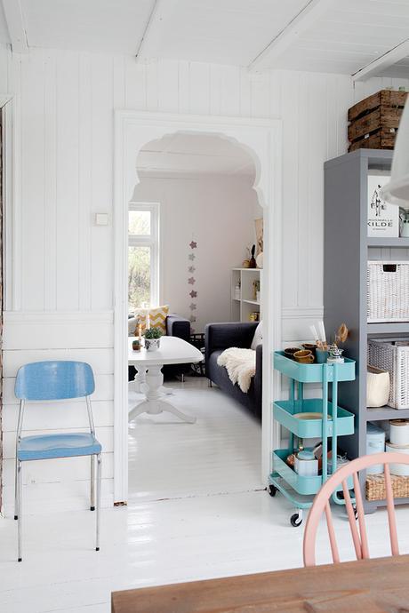 Una casa con colores pastel, algo nuevo, algo viejo y algo prestado... BIENVENIDOS!