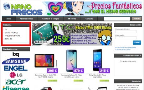 NANOPRECIOS recibe quejas en Granada, España