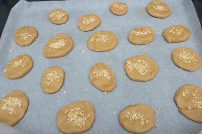 Galletas de coco y anacardos sin gluten, lactosa ni huevo