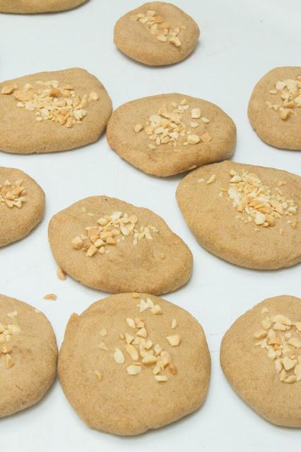Galletas de coco y anacardos sin gluten, lactosa ni huevo