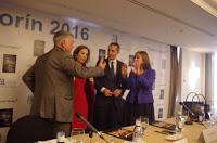 Presentación del premio Azorín 2016 (Dispara a la luna de Reyes Calderon)