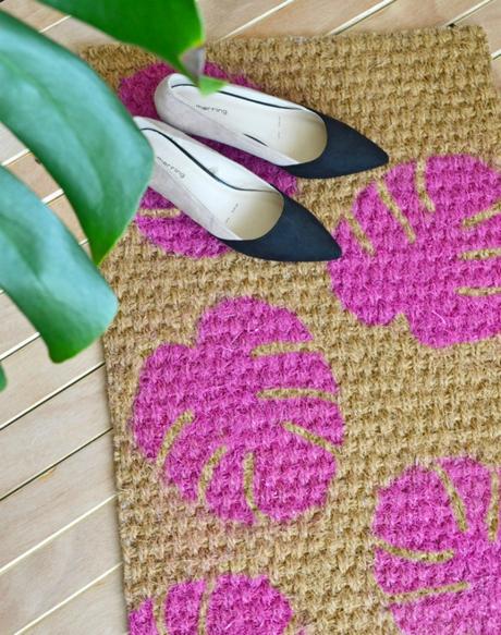 4 ideas deco y diy con hojas de monstera