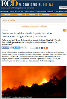 MONOGRÁFICO: Ganadería, caza e incendios forestales