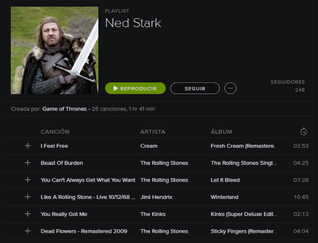 ¿Qué personaje de Juego de tronos serías? by @SpotifySpain @GameOfThrones