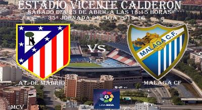 AT. DE MADRID vs MALAGA CF