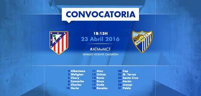 AT. DE MADRID vs MALAGA CF