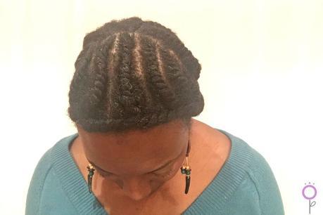 Estilo protector para pelo afro: flat twist Estilo protector para pelo afro: flat twist
