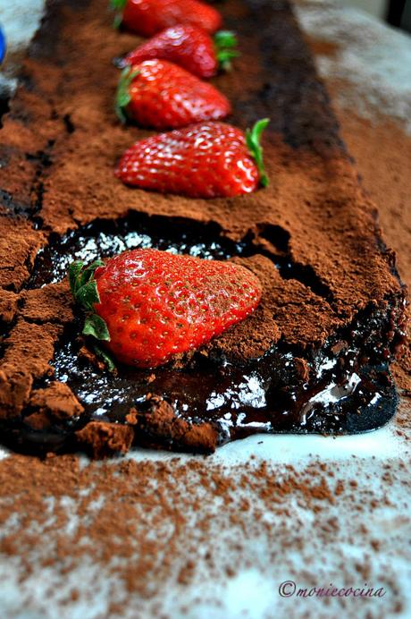 TARTA COULANT DE CHOCOLATE (Videoreceta)