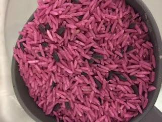 ARROZ BASMATI ROSA Y FELIZ SANT JORDI  !!!!