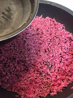 ARROZ BASMATI ROSA Y FELIZ SANT JORDI  !!!!