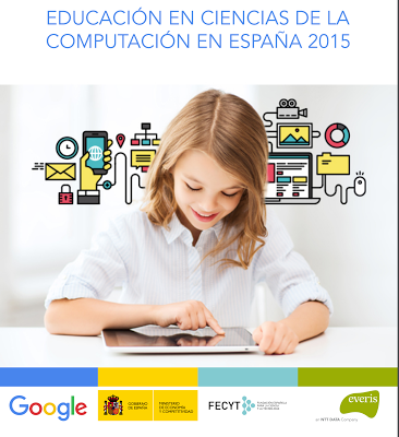 Estudio: “Educación en Ciencias de la Computación en España 2015” e #Infografía