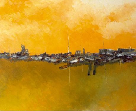 S/T.Óleo espátula lienzo. 2016.073 x 060 cm.Detalles.