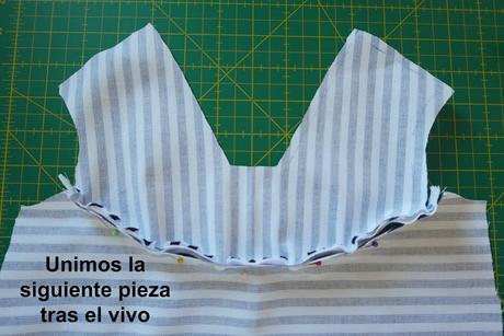 Cómo poner vivos en las prendas