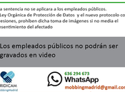 trabajador puede grabado video puesto trabajo, excepto empleado público