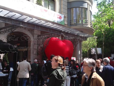 SANT JORDI , 2016 ; A LA BARCELONA D' ABANS, D' AVUI I DE SEMPRE...23-04-2016...!!!