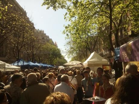 SANT JORDI , 2016 ; A LA BARCELONA D' ABANS, D' AVUI I DE SEMPRE...23-04-2016...!!!