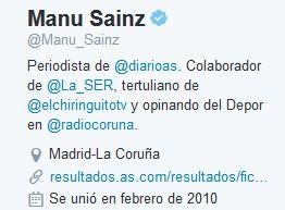 Autoretratado Manu Sainz