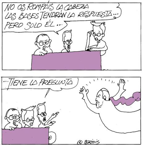 [Humor en domingo] Hoy, sin palabras por descanso del personal, con viñetas de Peridis