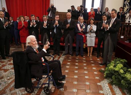 [A vuelapluma] El escritor mexicano Fernando del Paso recibe el Premio Cervantes 2016