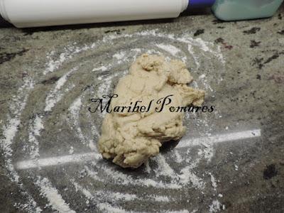 Torta de migas o mollitas.