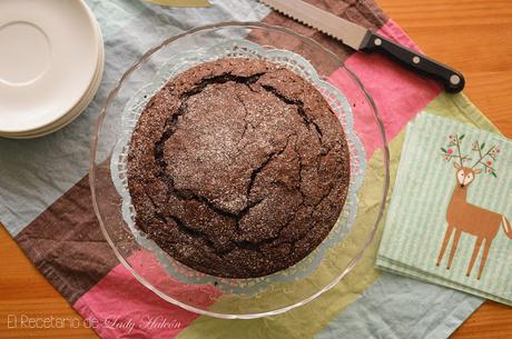 Bizcocho de remolacha y chocolate - Reto #elasaltablogs